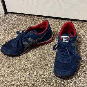 Onitsuka Tiger by Asics Navy and Red Sneakers